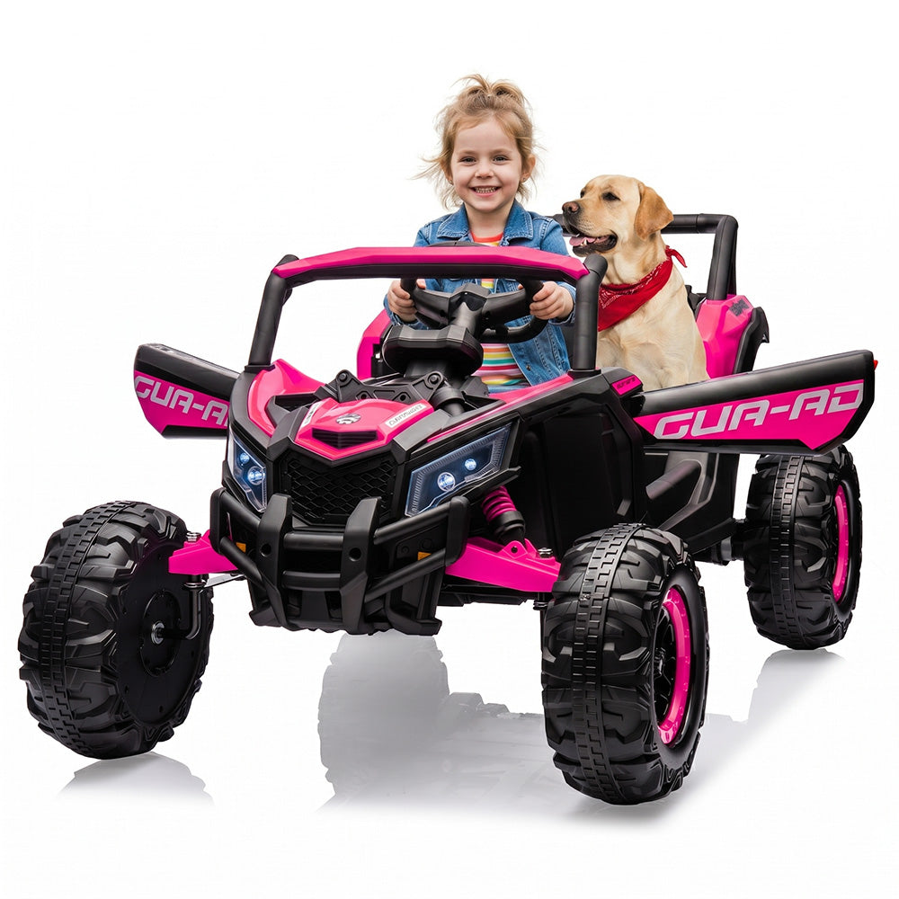 Garvee Ride - P Series: 24V Ride-On UTV: Remote Control, 200W Motor, S