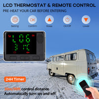 5KW 12V 5L Mini Diesel Heater, LCD for Parking & Camping
