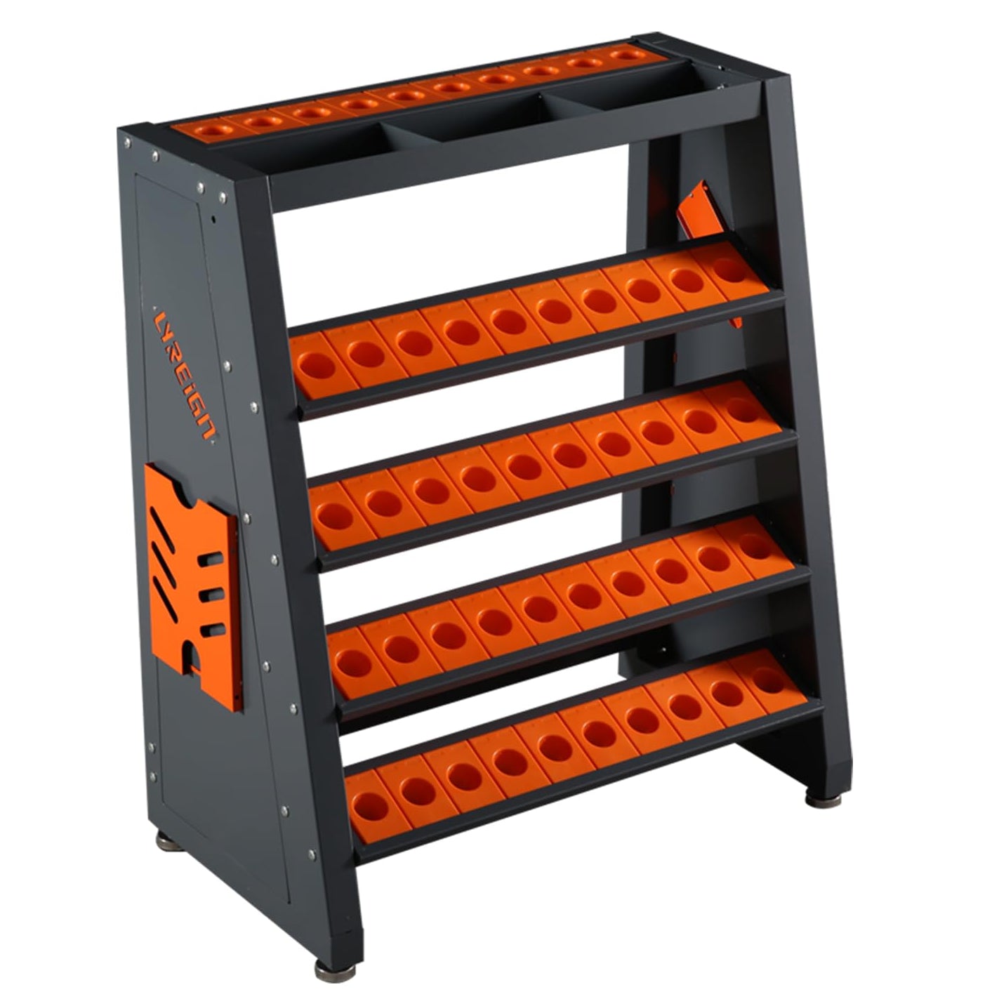 Garvee 4-Tier CNC Tool Rack - 40 Taper Tool Holder with 70-Tool Capaci