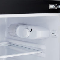 4.5 Cu. Ft 2-Door Fridge, Adjustable Thermostat for Apartments