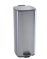 Garvee 8 Gallon Kitchen Trash Can Stainless Steel With Lid And Inner Bucket For Home Office Bathroom 30 Liter Silver - Silver