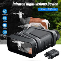 Garvee Digital Night Vision Binoculars for Adults, 5X Digital Zoom, 3" TFT Screen, 7-Level IR, 984ft/300M Range, Rechargeable, 1080P HD Infrared Goggles for Hunting, Camping, Outdoor Exploration