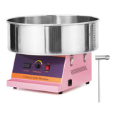 Garvee Electric Cotton Candy Machine,1030W Commercial Candy Floss Maker w/Stainless Steel Bowl, Sugar Scoop,Perfect for Home Party, Carnival, Kids Birthday Pink - Pink a