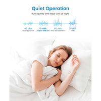 Garvee Window Air Conditioner With Reusable Filter & Controls, 5000 BTU 115V~, Suitable for 150 Sq.Ft