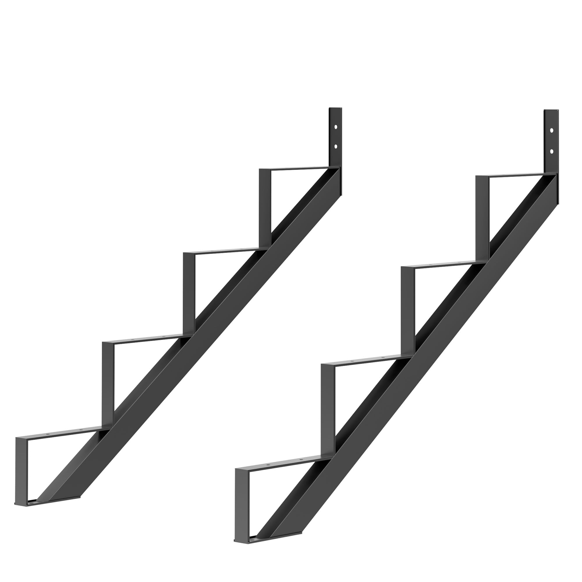 Stainless Step Riser Garvee 2 Pack Steel Stair Riser Metal Stair Step Riser For Outdoor Ste