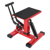 Garvee Dirt Bike Lift Stand, 440 lbs Capacity Motorcycle Jack Lift Stand Hydraulic Lift Operation, Adjustable Height Hoist Table,Quick Lift for Dirt Bike Repair&Maintenance, Dirt Bike Accessories