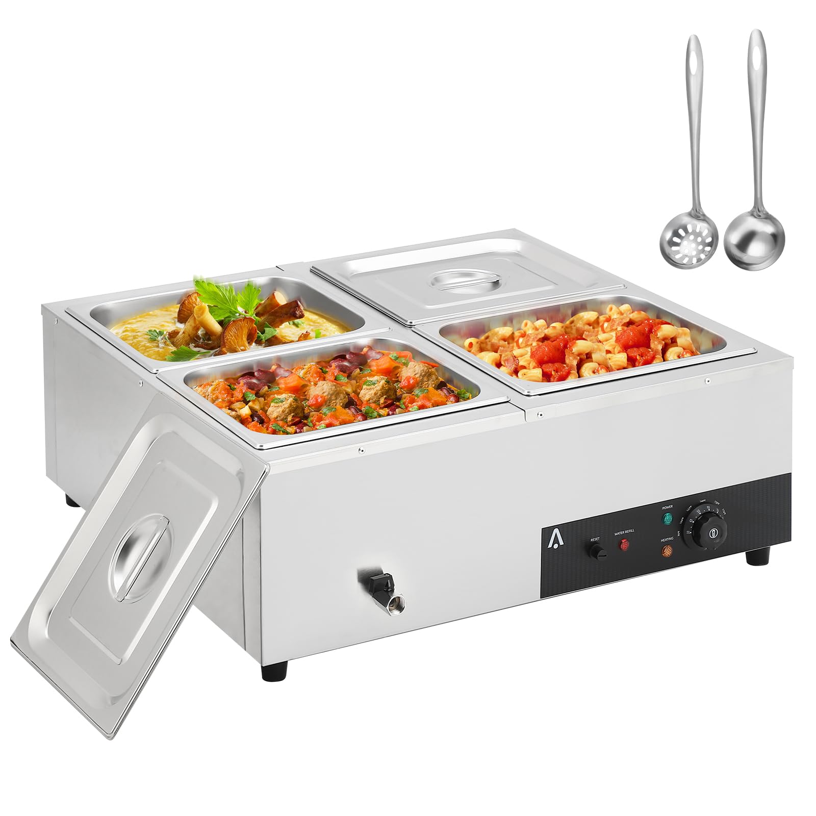 Garvee GARVEE Commercial Food Warmer - Versatile Buffet Server for Catering