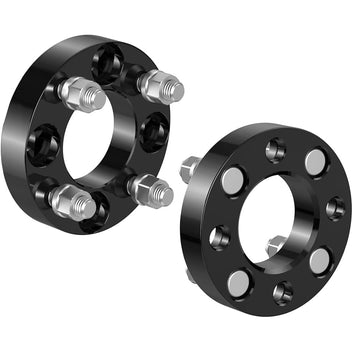 Garvee 1 inch Golf Cart Wheel Spacers,2 Pcs 4x4 to 4x4 Wheel Spacers fits EZ GO Fits EZGO Fits Club Car Golf Cart 25mm Overall Width