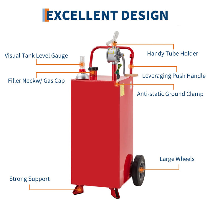 GARVEE Fuel Transfer Tank - Construction