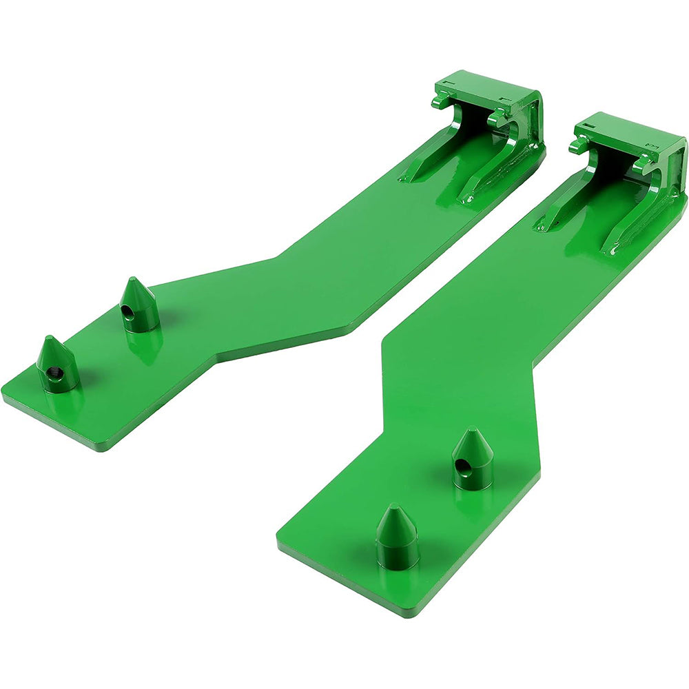 Garvee Tractor Loader Quick Tach Weld On Mounting Brackets Compatible with John Deere Tractor Loaders
