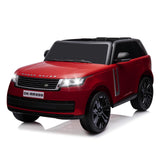 Garvee Ride - P Series: 24V 2-Seater Land Rover Ride-On Car For age 3+, With MP3, 3 Speeds, Remote Control, LED, 4-Wheel Suspension - Wine Red - Wine Red
