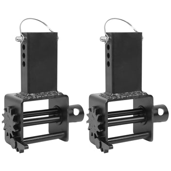 Garvee Heavy Duty Stake Pocket Winch: 5400 lbs Load Capacity, Fits 2"-4" Straps, Rust-Resistant, Easy Install