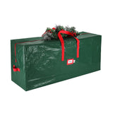 Garvee Storage Bag For 9 Ft Artificial Christmas Trees, 4FT/4.4FT/5.4FT Christmas Trees Waterproof Storage Pouch With Strong Handles Labeling Card Slot green 122 x 34 x 51CM