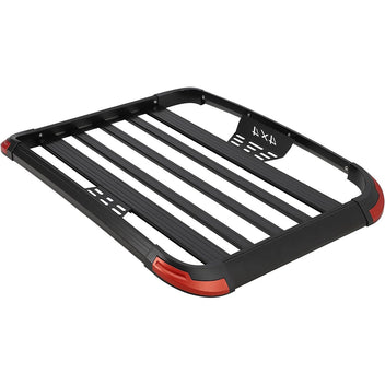 Garvee 63"x43.3"x6.3" Roof Cargo Basket Aluminum 165Lbs SUV Truck