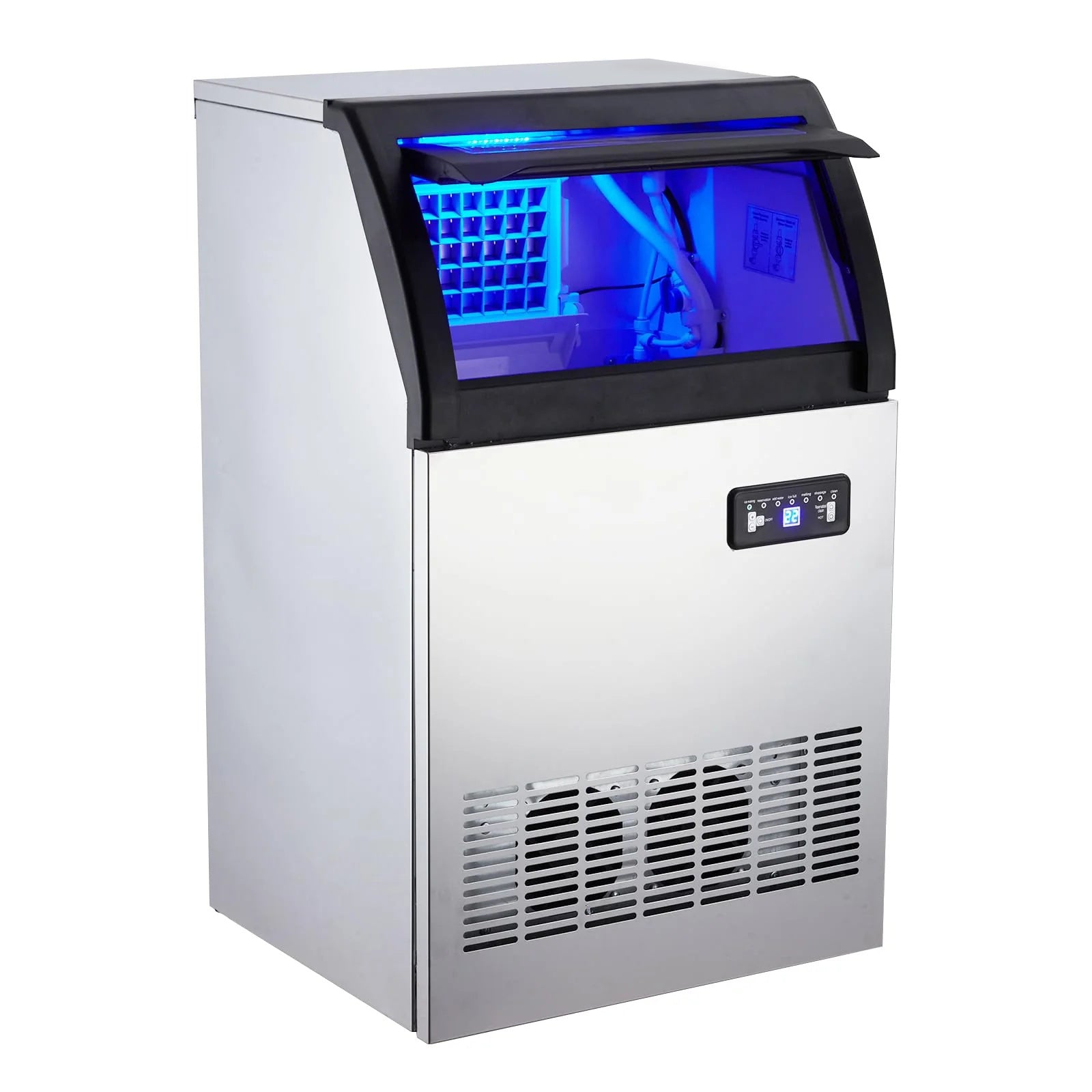 GARVEE Ice Maker - Premium Stainless Steel Ice Production for Bars and ...