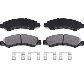Garvee MERXENGFront Brake Pads with Hardware, 4 PCS Ceremic Brake Pads Set fit for LEXUS HS250h 2010-2012 All Models, SCION xD 2008-2014 All Models, TOYOTA COROLLA 2009-2019 All Models
