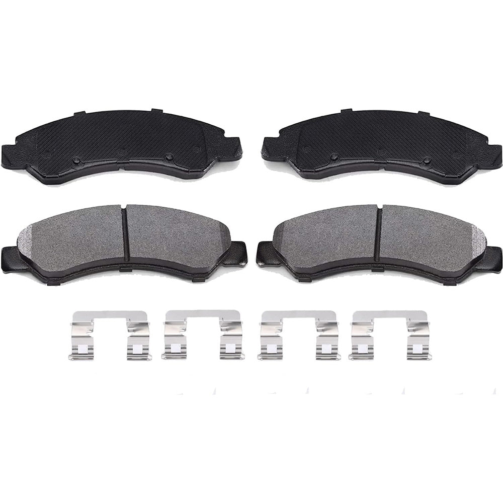 Garvee MERXENGFront Brake Pads with Hardware, 4 PCS Ceremic Brake Pads Set fit for LEXUS HS250h 2010-2012 All Models, SCION xD 2008-2014 All Models, TOYOTA COROLLA 2009-2019 All Models