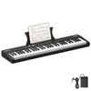 Garvee 61 Key Keyboard Piano, Portable Electric Semi-Weighted Keys with Pedal, Built-In Speakers, Digital Display, 128 Tones, Perfect for Beginners and Professionals