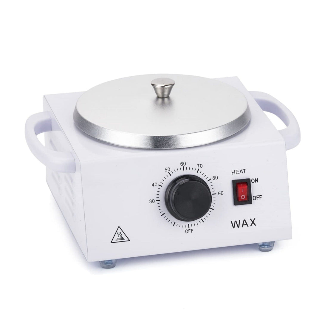 Professional Single Pot Wax Warmer Kit for All Hair Types, White