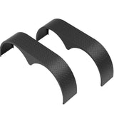 Garvee Tandem Trailer Fenders Double Axle Fit for 13-15 Inch Wheels, 66" x 9.1" x 20", Heavy Duty Steel, Black