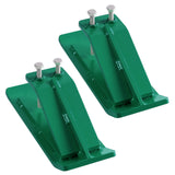 Garvee Tractor Bucket Protector, 3/8'' Thick Edge Tamers, Heavy-Duty Steel, 23.81lbs, Clears Snow & Gravel, Green, Universal Fit - Green