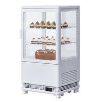 2.1 Cu.FT Commercial Display Fridge, LED, Double-Layered Glass