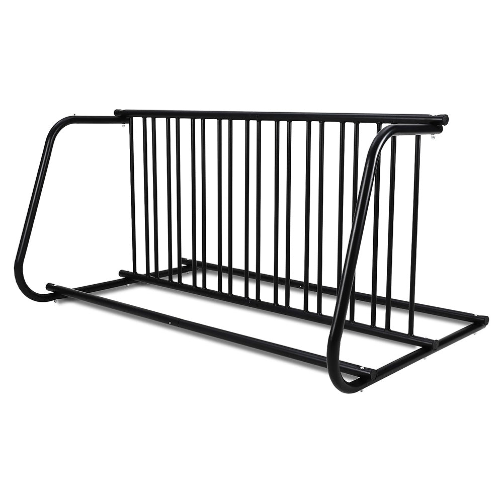 Garvee Commercial Floor Bike Rack Stand, Grid Bike Rack Ground, 10-Bike Capacity Dual Sided Bicycle Storage Stand Floor Parking Stand for Garages, Stores, Schools & Universities Power Coated Steel