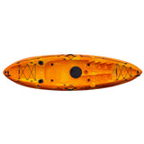 Garvee Recreational Kayak, Sit On The Top Fishing Kayak with Large Rear Storage - Orange
