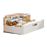 Garvee Pull Out Cabinet Organizer Adhesive Film Heavy Duty Slide Out Drawers Kitchen Carbon Steel Durable