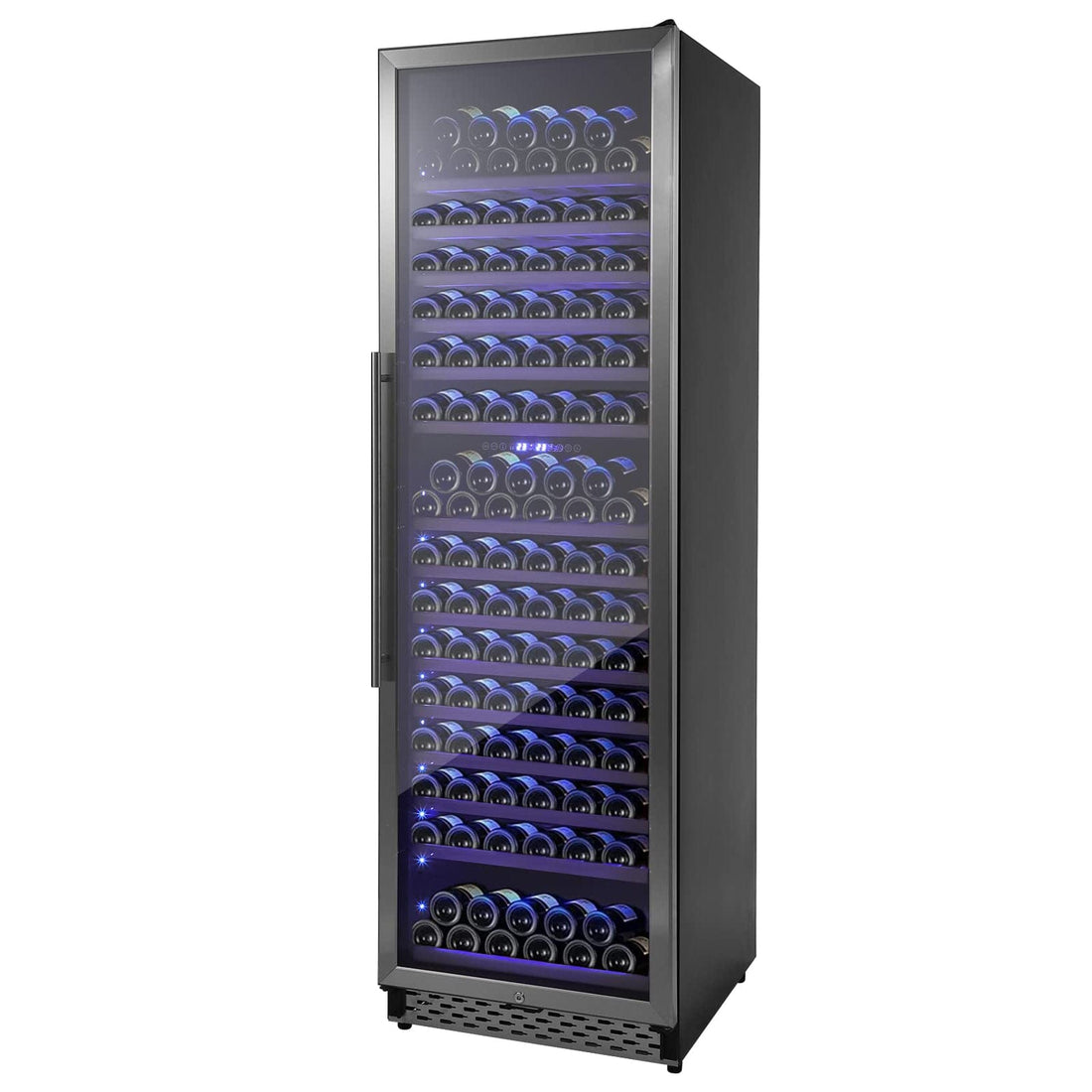 24" 187 Bottles Wine Cooler, Built-In/Freestanding w/ Compressor
