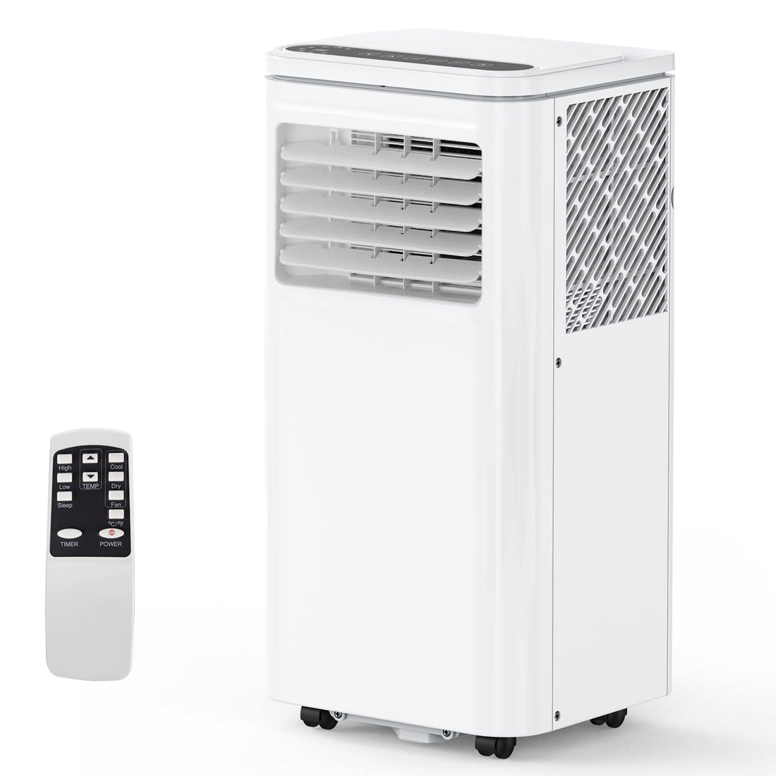 8000 BTU Portable AC, 4-IN-1, Remote, Home Office Use