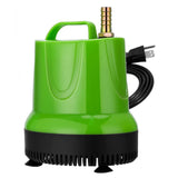 Garvee Submersible Pump 1150 GPH Ultra Quiet with 7 Hose Adapters & 5.9ft Cord, ABS Plastic, Anti-Dry Burning, for Aquarium & Pond - Green