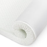 Garvee Mattress Topper California King, Medium Firm Memory Foam Mattress Topper with Bamboo Cover, 3-Inch Dual Layer Bed Topper - White - 3CK