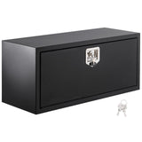 Garvee 30x14x16 Inch Underbody Truck Box Black Steel Lockable Waterproof Heavy Duty Tool Storage Organizer Chest for Tools - Black 1