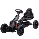 Garvee Ride - P Series: 12V Electric Go Kart for Kids,7Ah Battery Powered Car for Toddlers, Adjustable Seat, High/Low Variable Speeds,EVA Wheels, for 3-6 Years - Black - Black