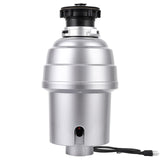 Garvee Garbage Disposal 3/4 Hp, Continuous Feed Noise Insulation Food Waste Disposal, Stainless Steel 4 Stage Grinding, With Dishwasher Connection, Splash Guard, Elbow, for Kitchen Sink, Silver - Silver