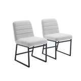 Garvee Upholstered Kitchen Chair Easy Clear Instructions Numbered Accessories Beige Linen One Size - Beige