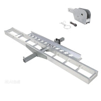 Garvee 500lbs Motorcycle Tow Hitch,Dirt Bike Transport Rack for Motorcycle,Bicycle,Scooter Iron Build & 4 Straps - Secure Transport Platform Dirt Bike Hauler Hitch Mount Rack with Ramp