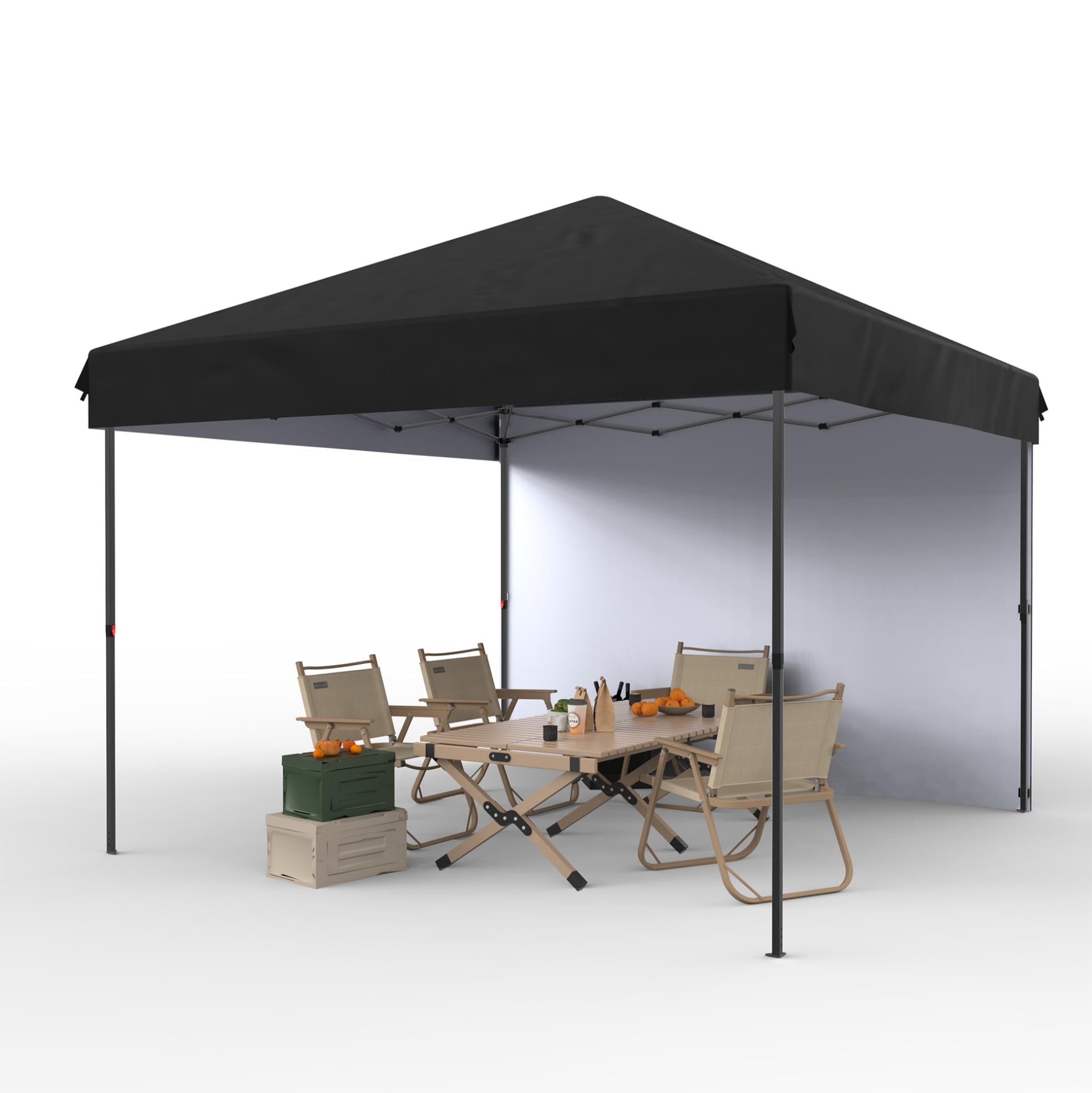 GARVEE 10'x10' Pop-Up Canopy Tent - Portable Instant Gazebo with 1