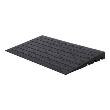 Garvee 24x42x4 Inch - Heavy Duty Rubber Curb Ramp 4" Rise Height for Driveways - Trucks, Buses, Wheelchairs