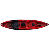 Garvee Recreational Tandem Kayak, Sit On The Top Fishing Kayak with Large Rear Storage - Red Black