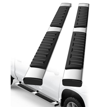 Garvee Running Boards for 2015-2024 Chevy Colorado/GMC Canyon Crew Cab - 6.5 Inch/Stainless Steel