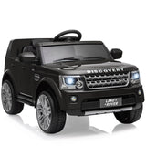Garvee Ride - P Series: 12V 4.5 MPH + Parent Remote Control, Music Player + LED Lights + Realistic Dashboard + USB Interface + Kids Ages 3-8 - black