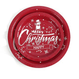 Garvee Happy Christmas Plates - style-4