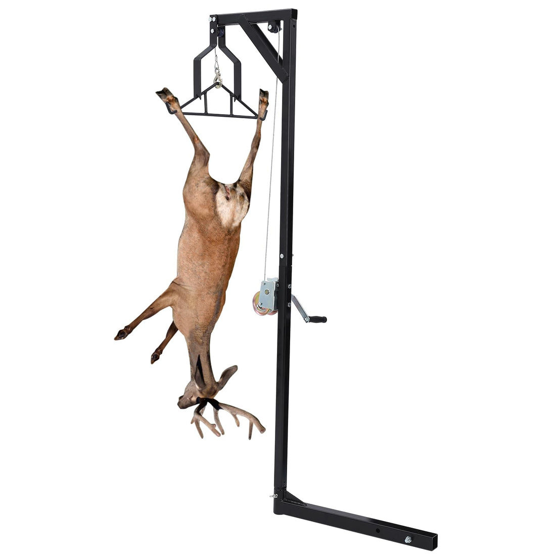 Truck Hitch Deer Hoist with Winch, 400 LBS Capacity