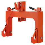 Garvee 3 Point Quick Hitch 3000 LBS Lifting Capacity Tractor - Orange - Orange