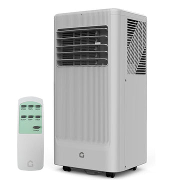 Garvee 10000 BTU Portable Air Conditioners with Remote Control, Portable AC for Room Up to 450 Sq. Ft., 3-In-1 Air Conditioner with Digital Display, Window Installation Kit, 24H Timer, Sleep Mode
