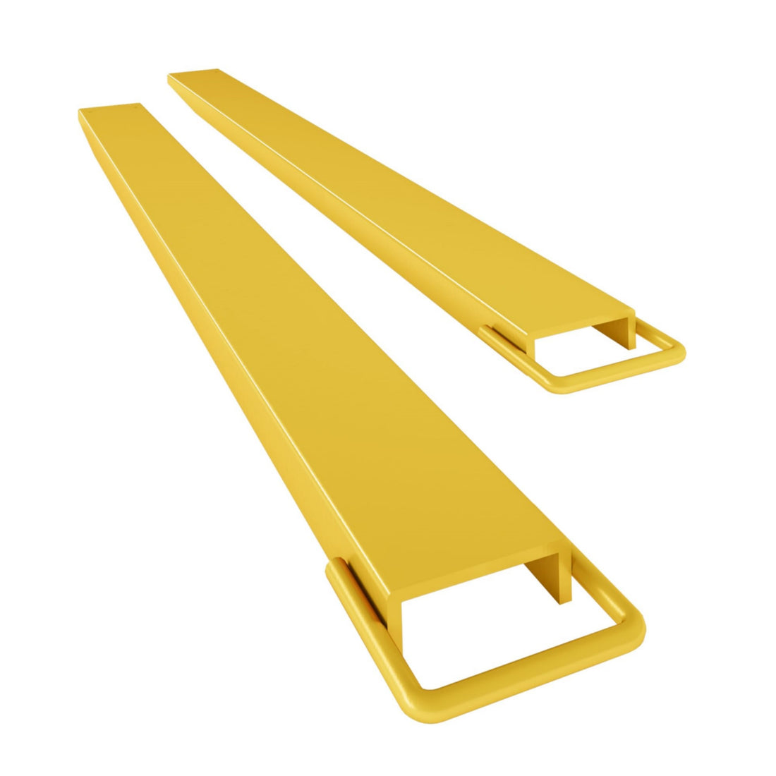Garvee Pallet Forklift Extensions, 84" Fork Extensions 4.5" Width, Heavy Duty Fork Extensions for Forklifts, 1 Pair Forklift Extensions for Forklift Truck,Yellow