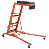 Garvee Automotive Engine Creeper, Engine Creeper with Adjustable Height 48" to 66"，400 LBS Engine Creeper, 4 Swivel Caster Wheels, Auto Repair and Maintenance - Orange - Orange