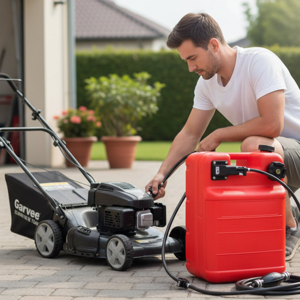 Garvee 6 Gallon Portable Fuel Tank,Easy-to-Carry Replacement Fueling Tank With Handle